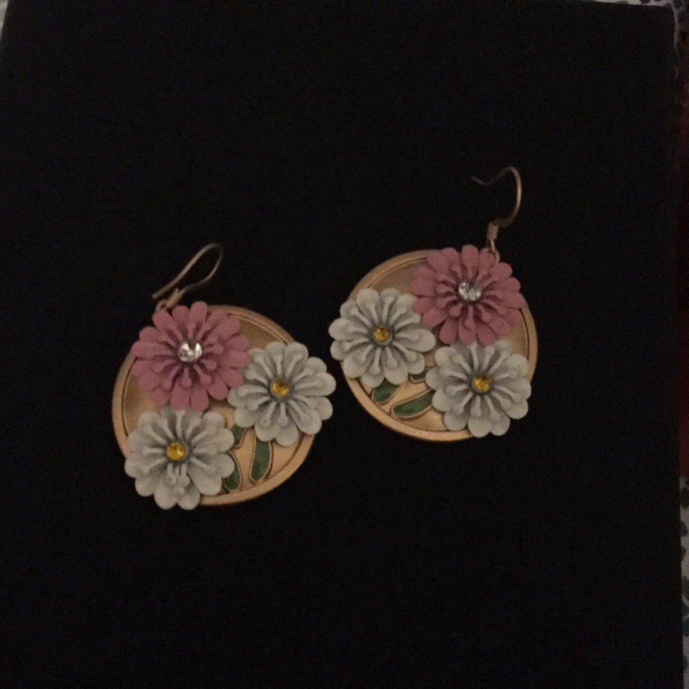 ModCloth floral earrings